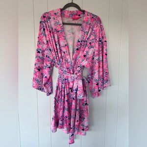 Lilly Pulitzer Velour Robe